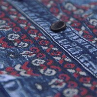 V-Neck A-Line Loose Denim Dresses  6