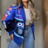 Oversized Baseball Uniform Printed jacket Bomber Top 5