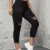 Ripped Cropped Lengths Stretch Black Jeans 2